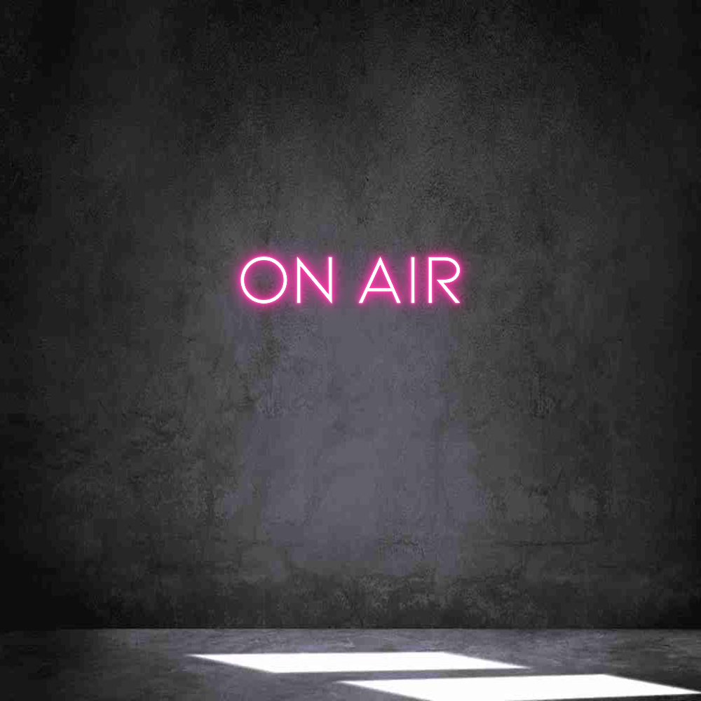 Anpassad neon: ON AIR