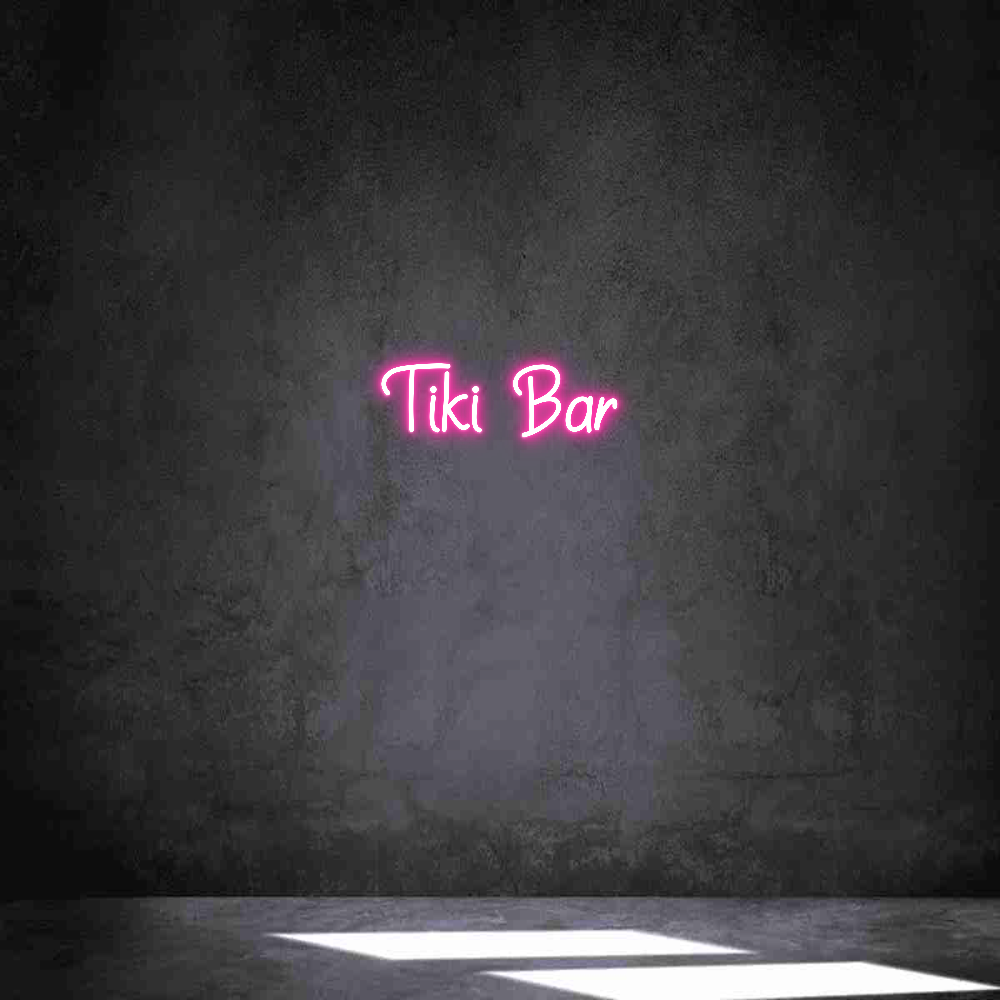 Anpassad neon: Tiki Bar