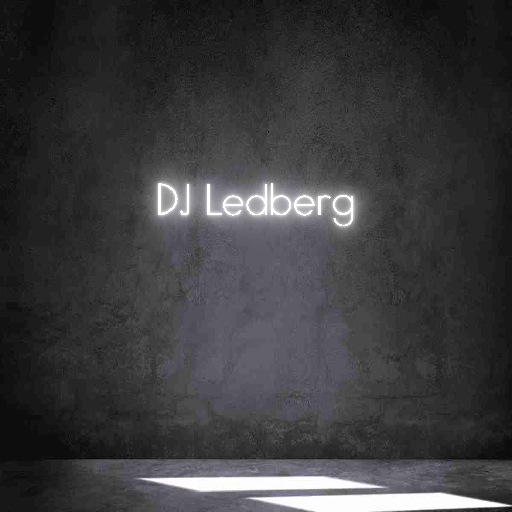 Anpassad neon: DJ Ledberg