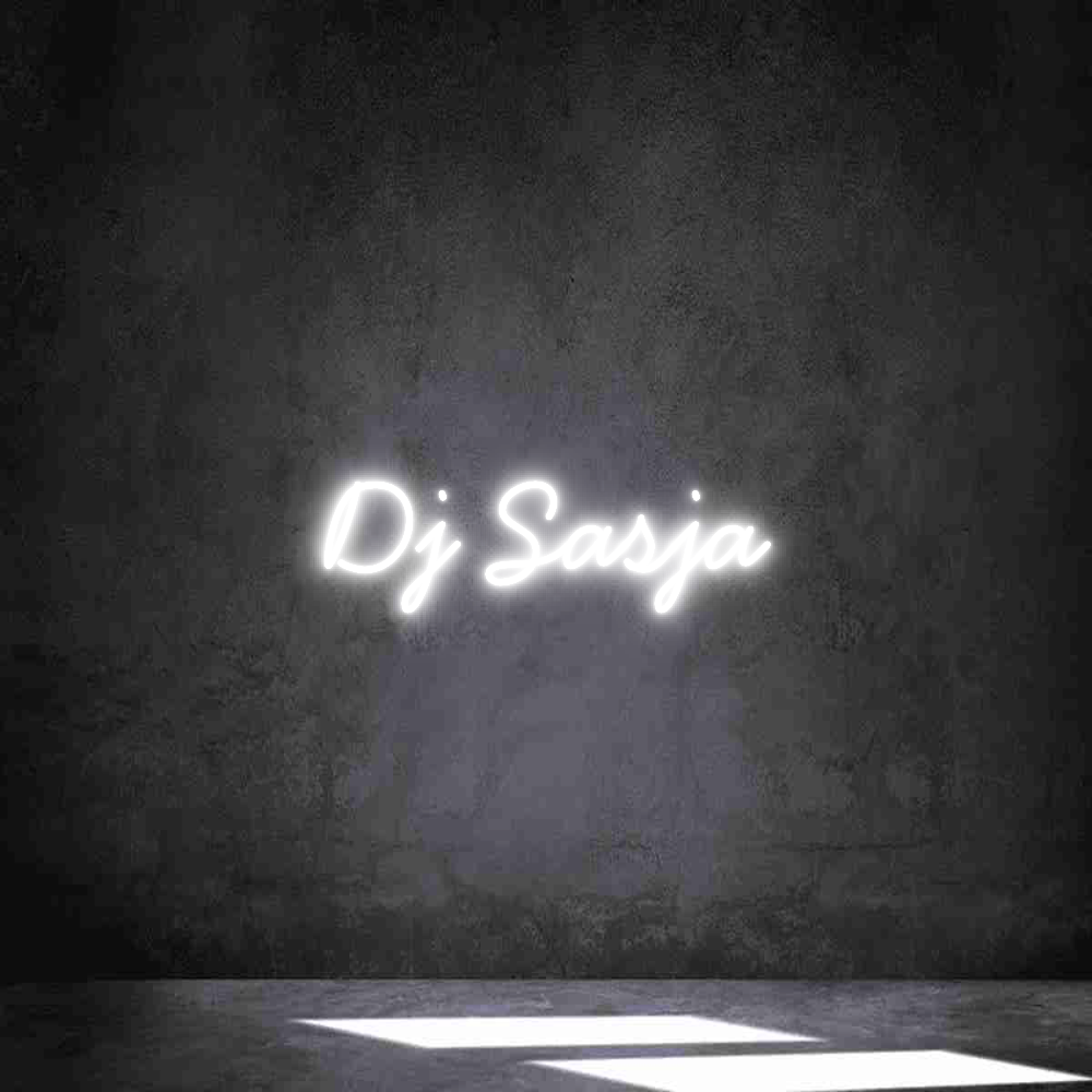 Anpassad neon: Dj Sasja