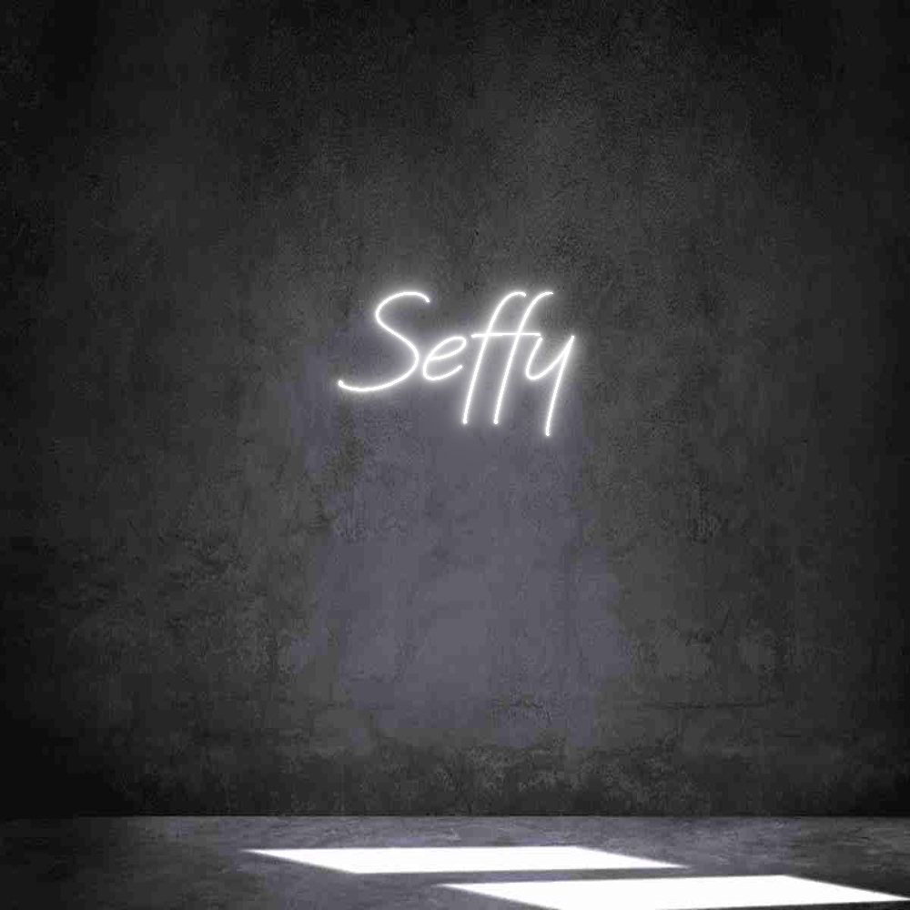Anpassad neon: Seffy