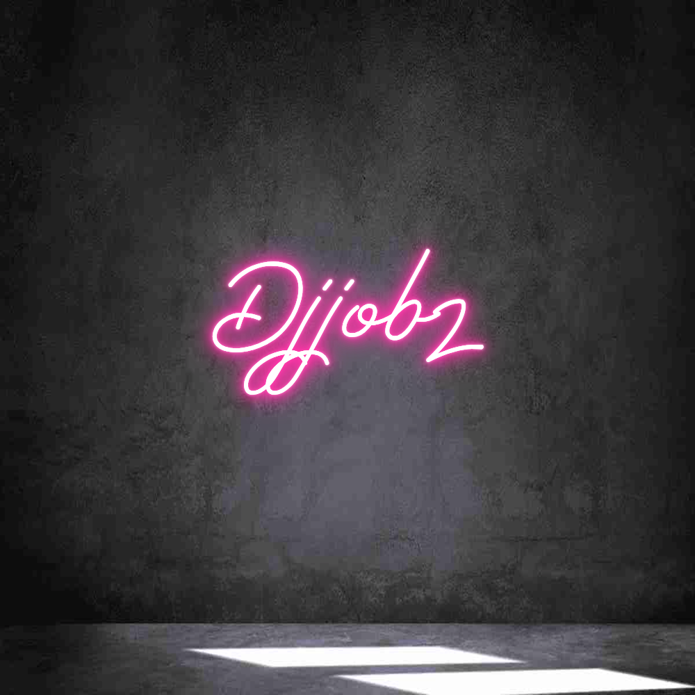 Anpassad neon: Djjobz
