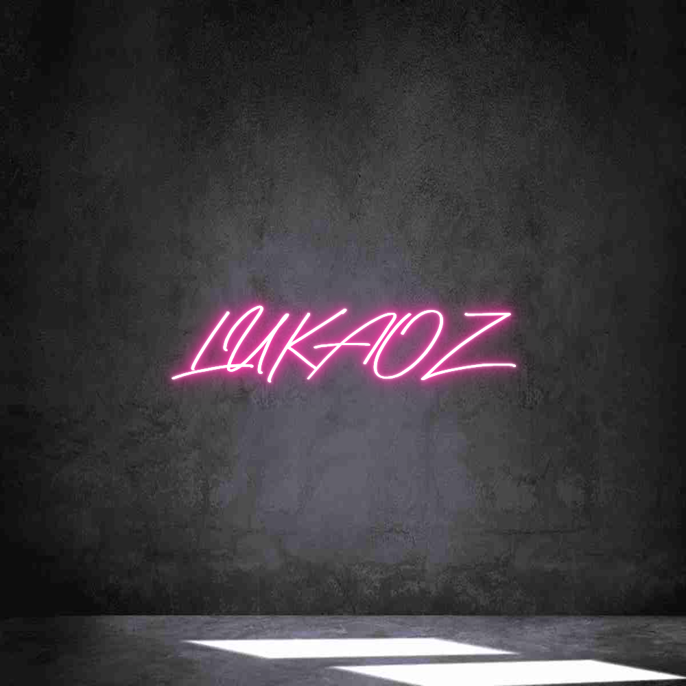 Anpassad neon: LUKAOZ