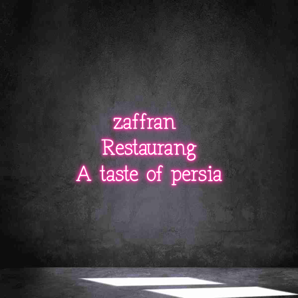 Anpassad neon: zaffran
Res...