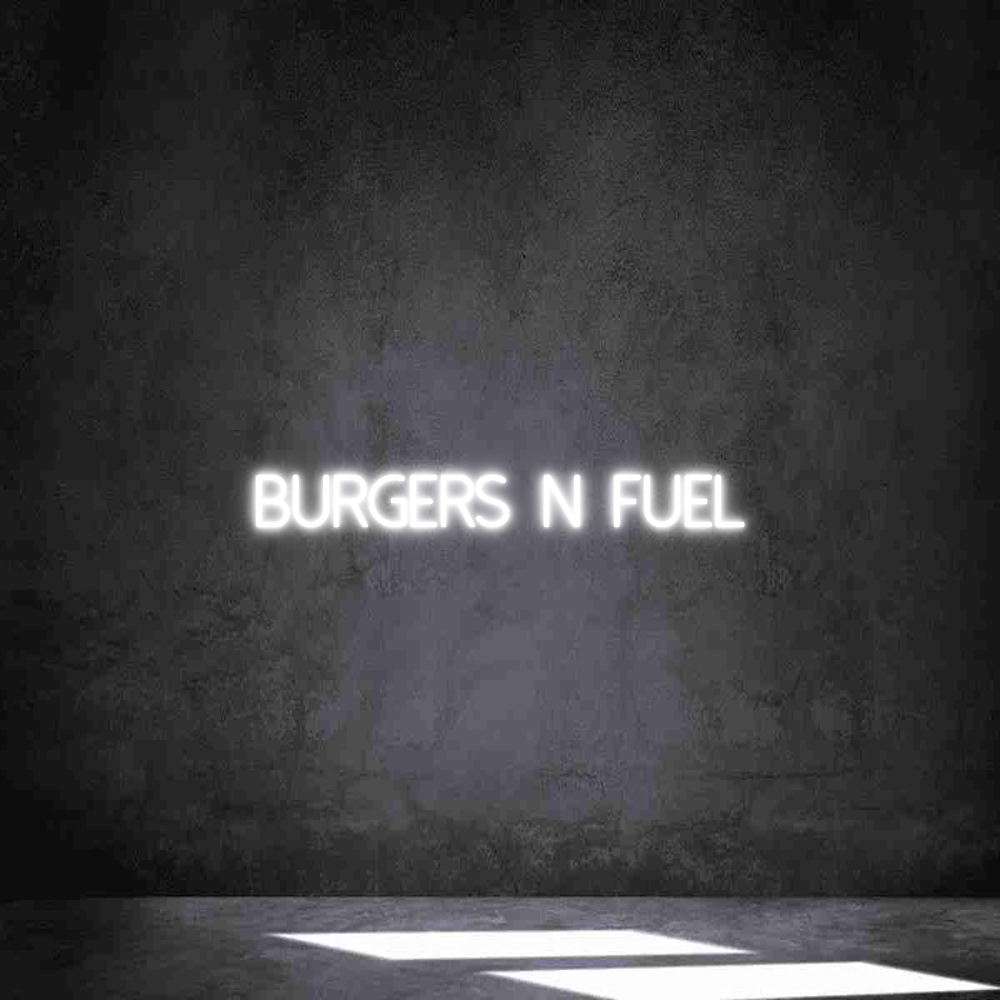 Anpassad neon: Burgers n f...