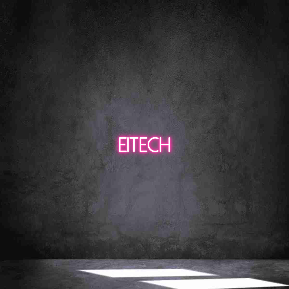 Anpassad neon: Eitech