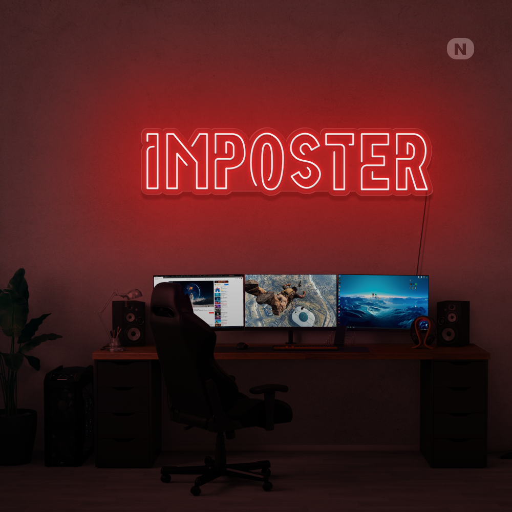 Neonskylt Imposter