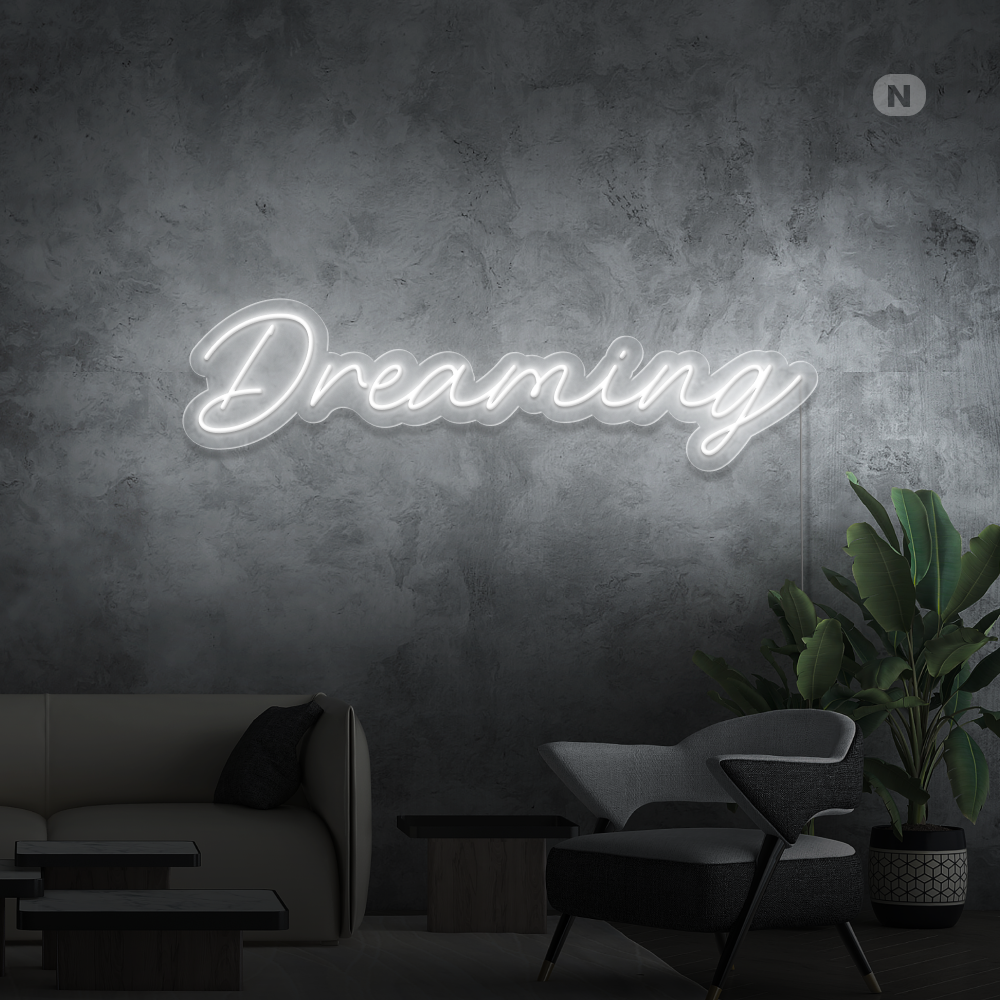 Neonskylt Dreaming