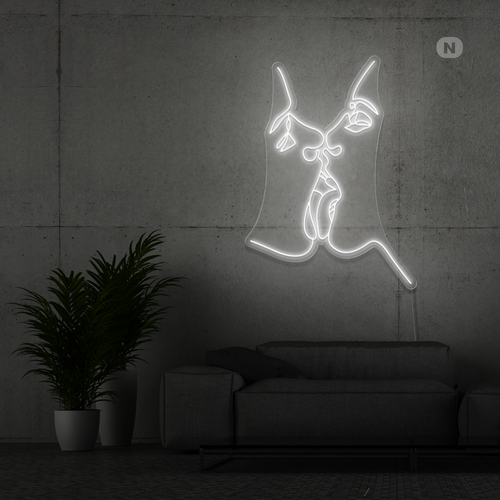 Neonskylt Dela kärleken