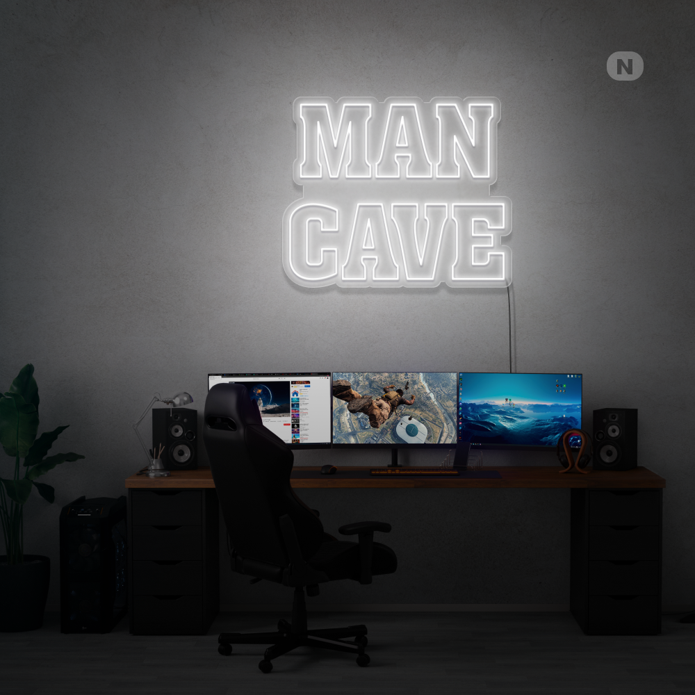 Neonskylt Man Cave