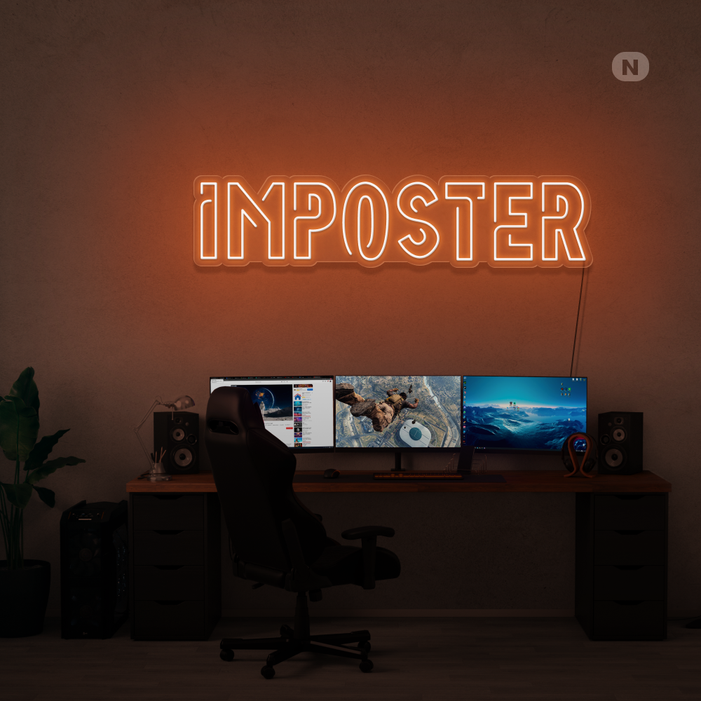 Neonskylt Imposter