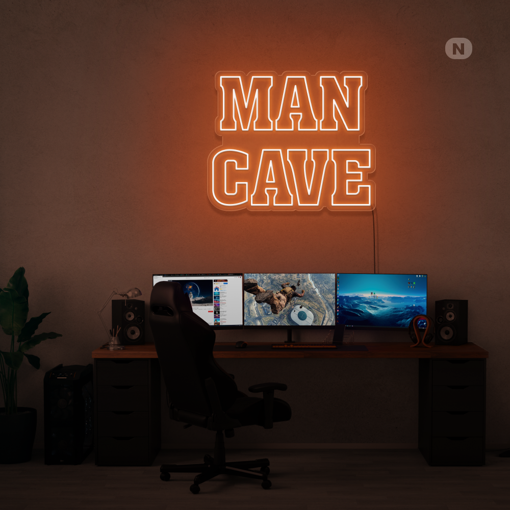Neonskylt Man Cave