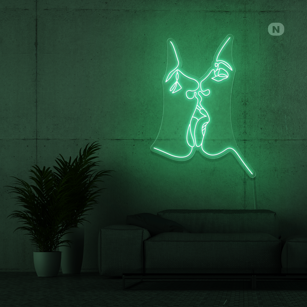 Neonskylt Dela kärleken