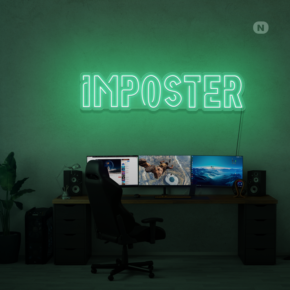 Neonskylt Imposter