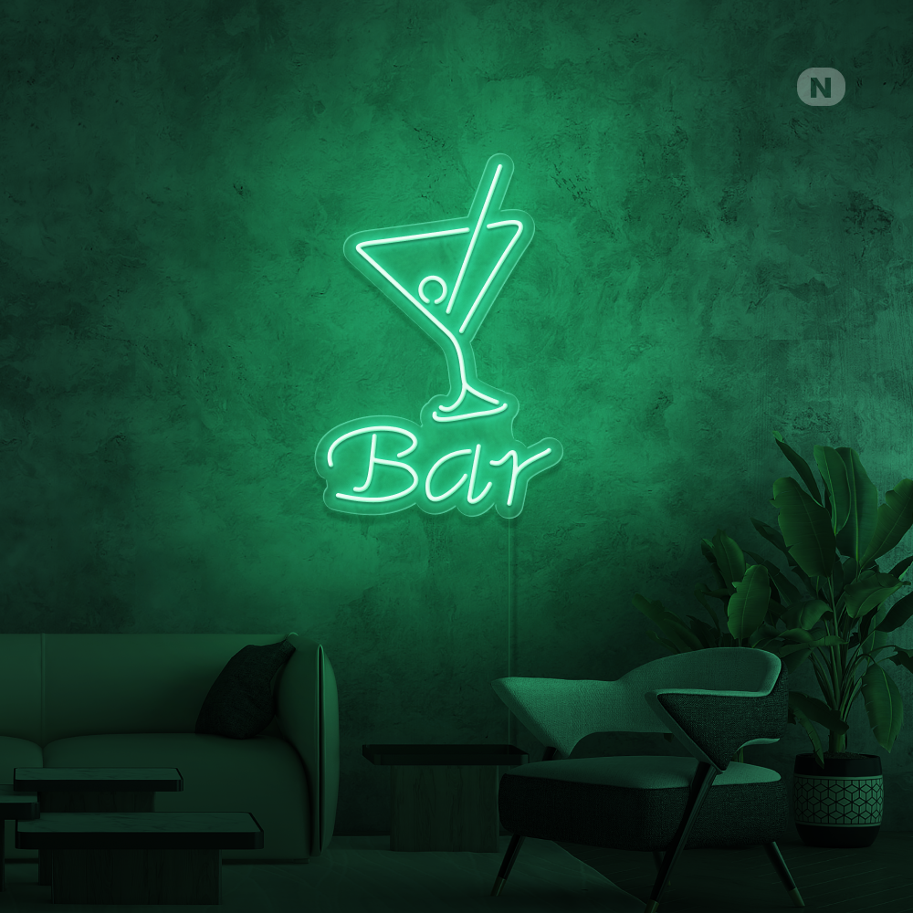 Neonskylt Cocktail Bar