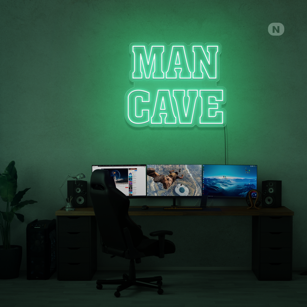 Neonskylt Man Cave