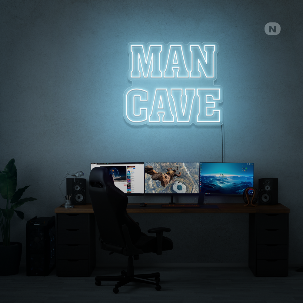 Neonskylt Man Cave