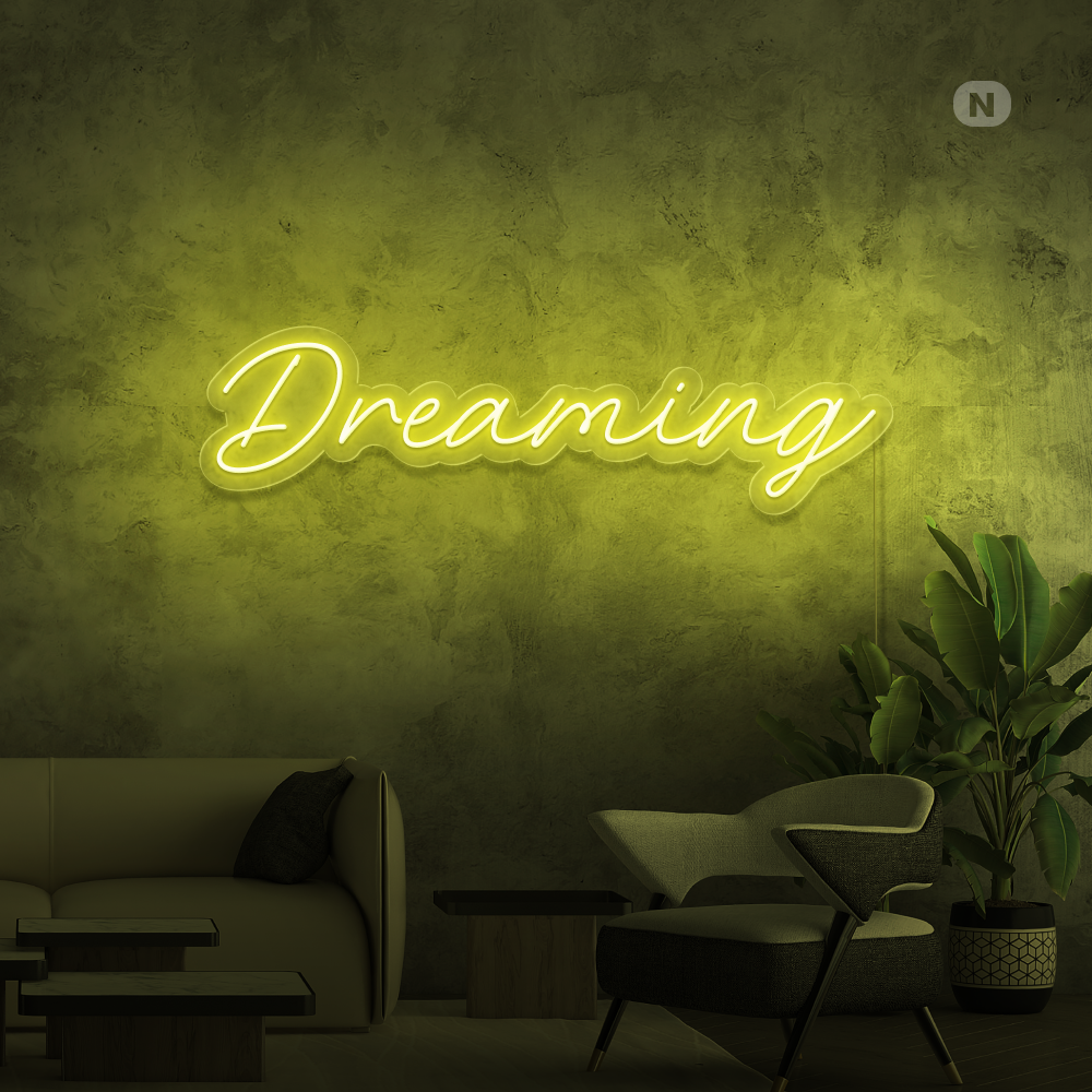 Neonskylt Dreaming