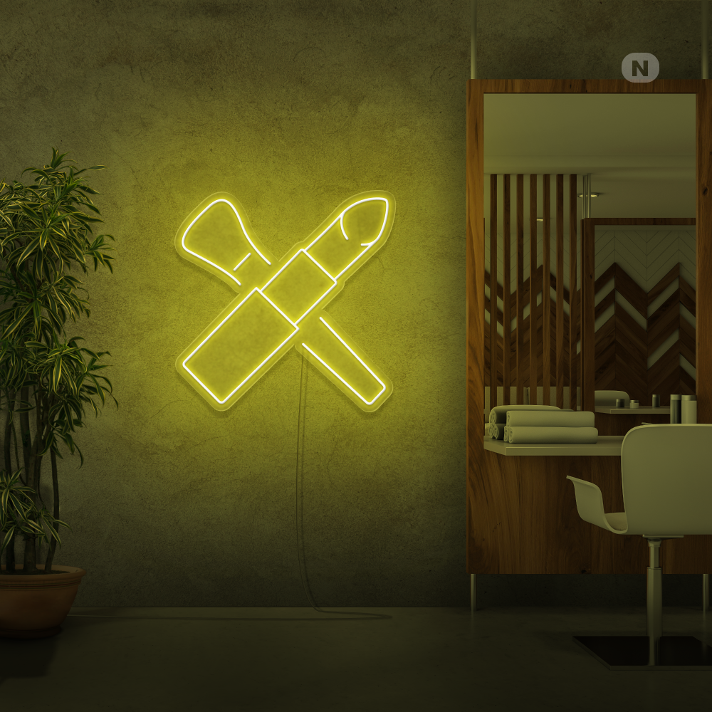 Neonskylt Skönhetskit