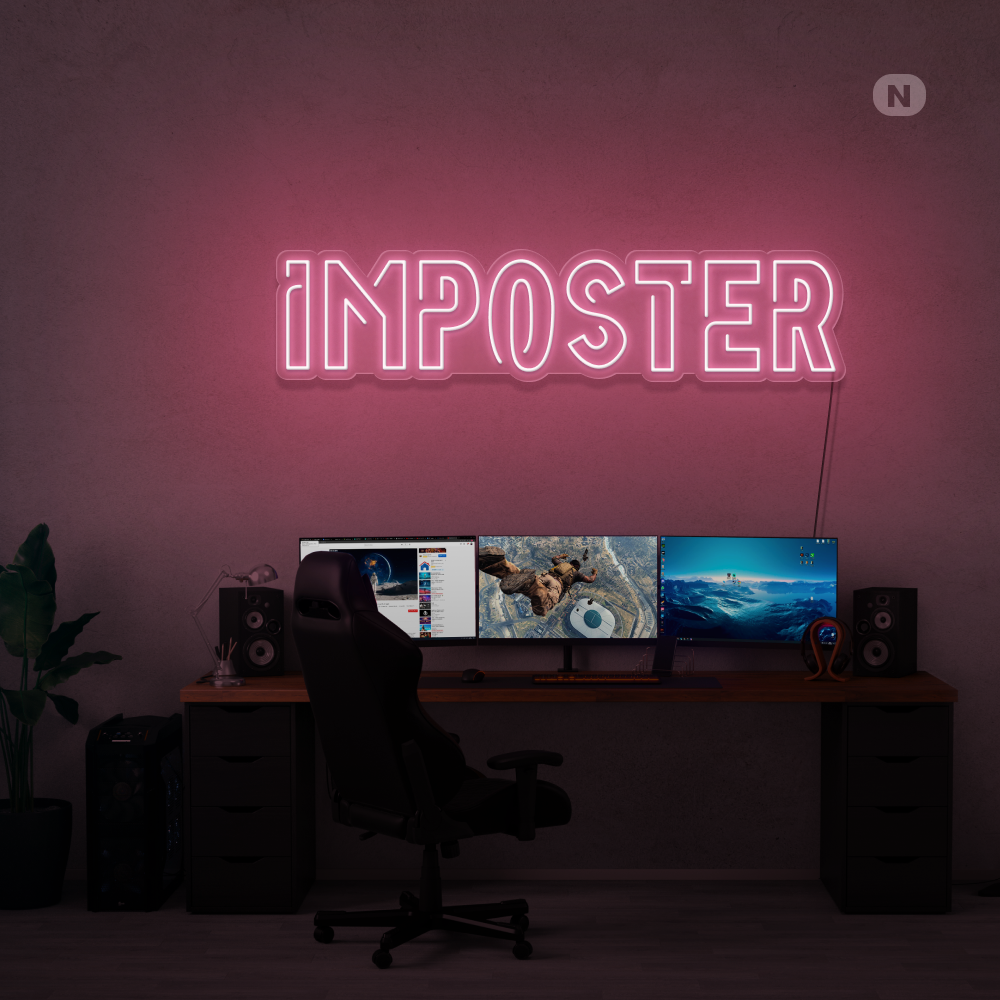 Neonskylt Imposter