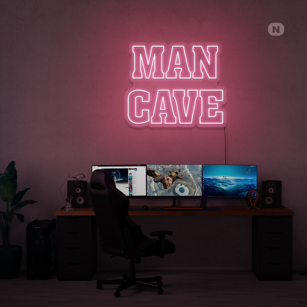 Neonskylt Man Cave