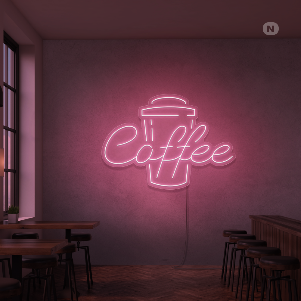 Neonskylt Coffee