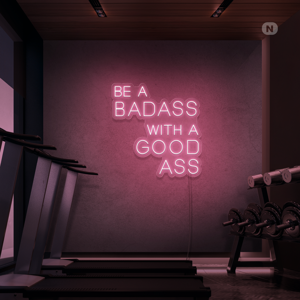 Neonskylt Gym Quote
