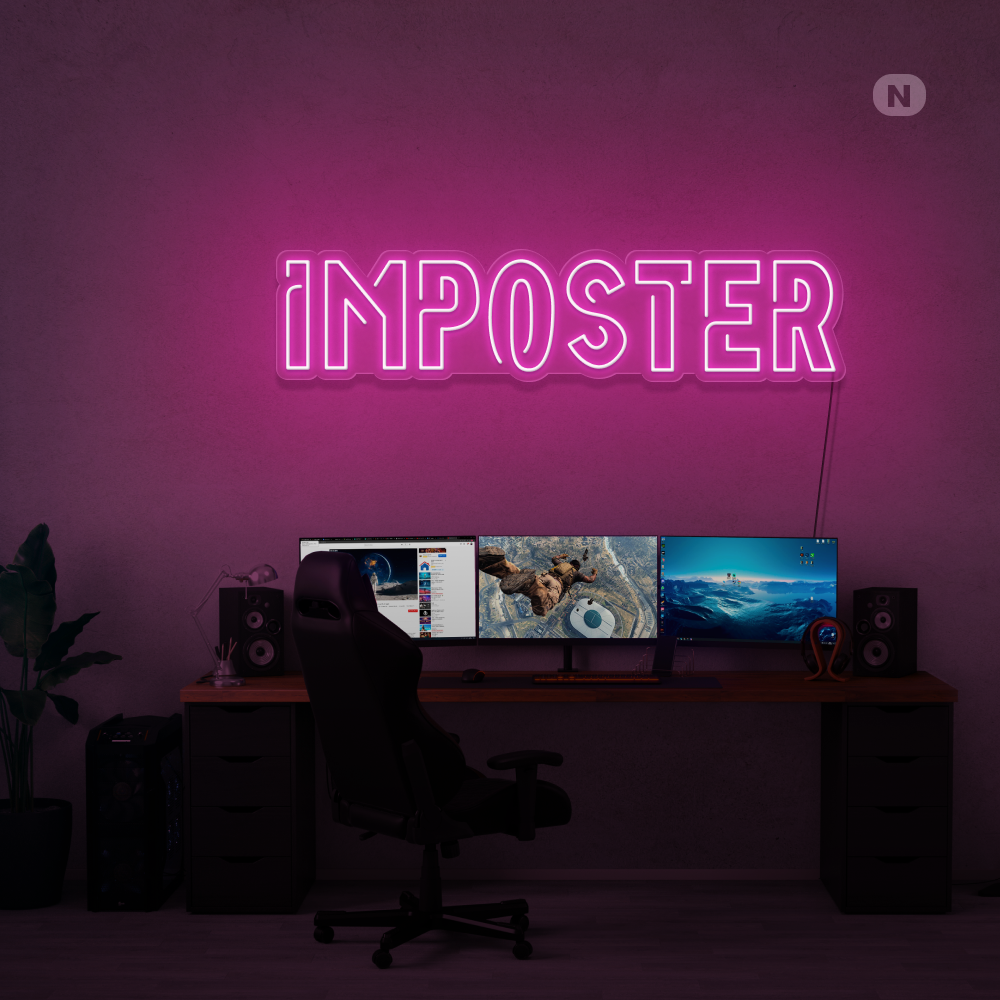 Neonskylt Imposter