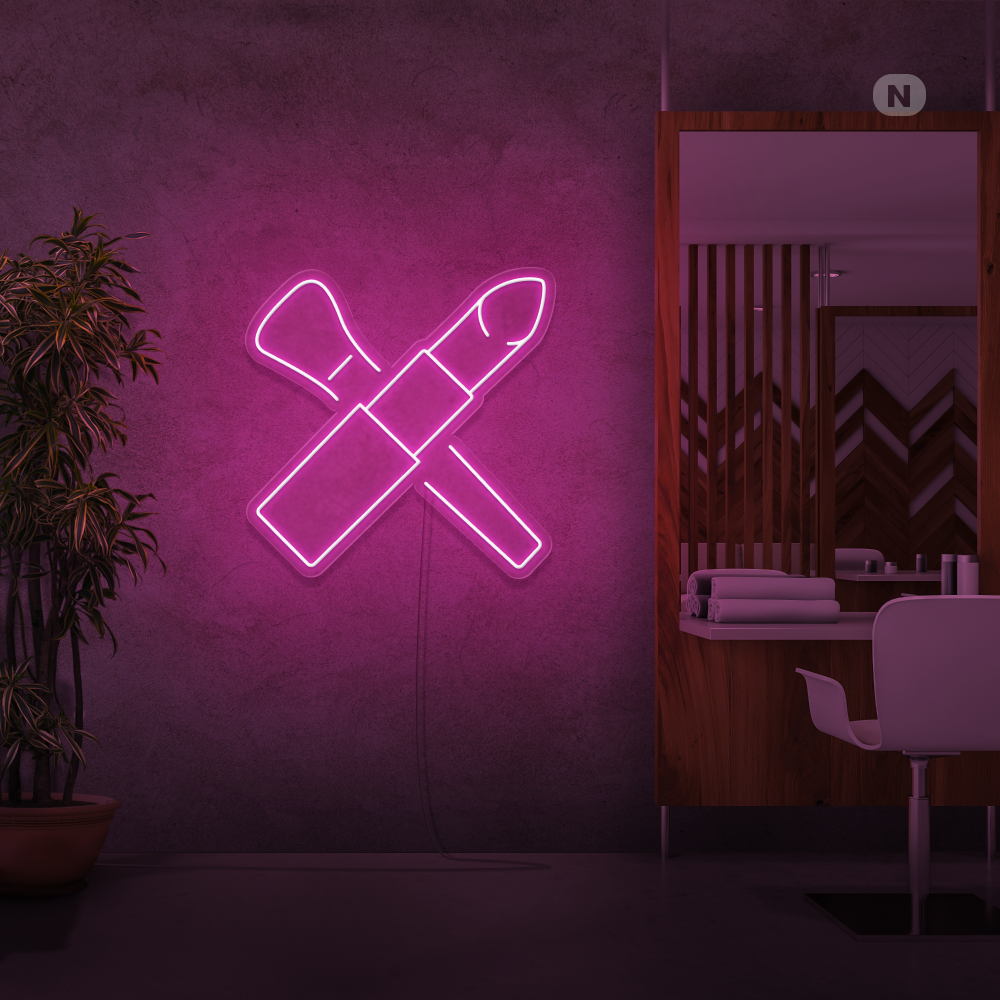 Neonskylt Skönhetskit