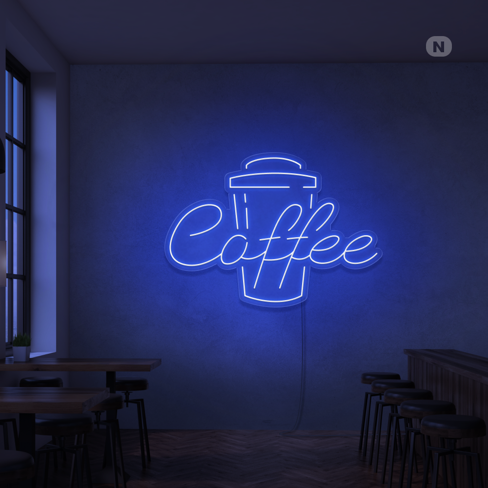 Neonskylt Coffee