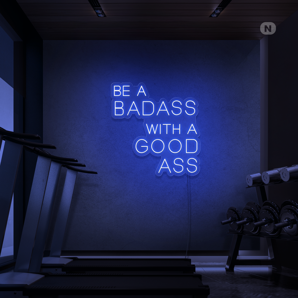 Neonskylt Gym Quote