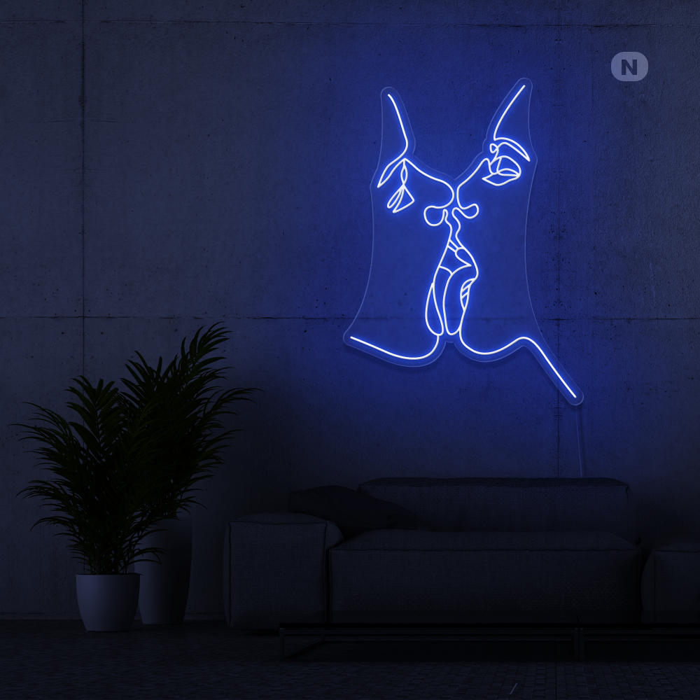 Neonskylt Dela kärleken