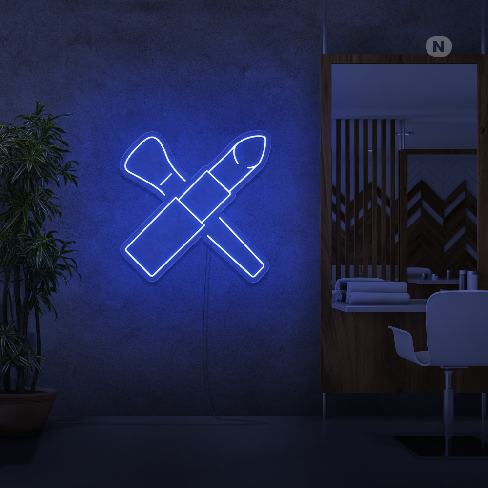 Neonskylt Skönhetskit