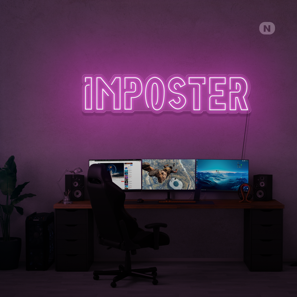 Neonskylt Imposter