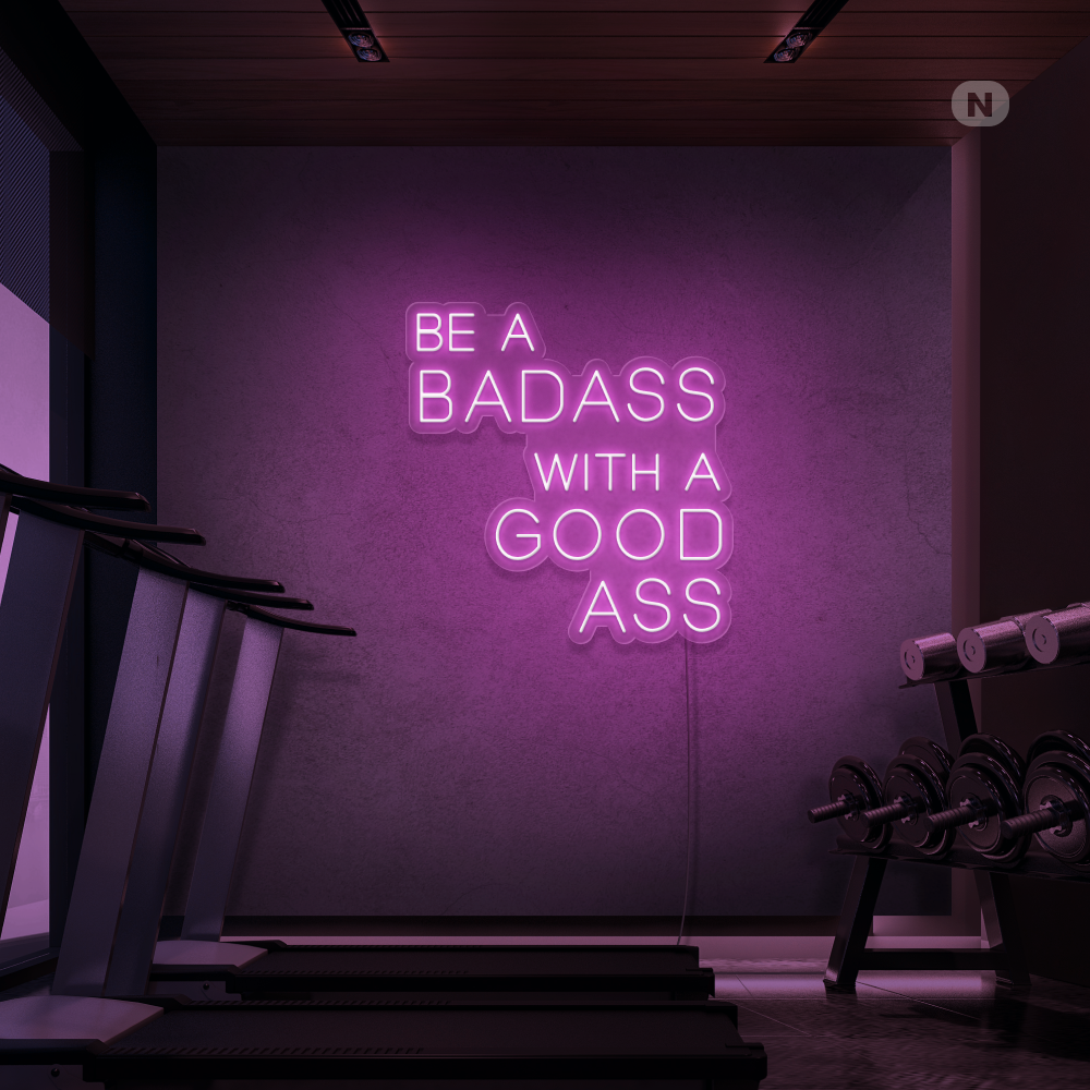 Neonskylt Gym Quote