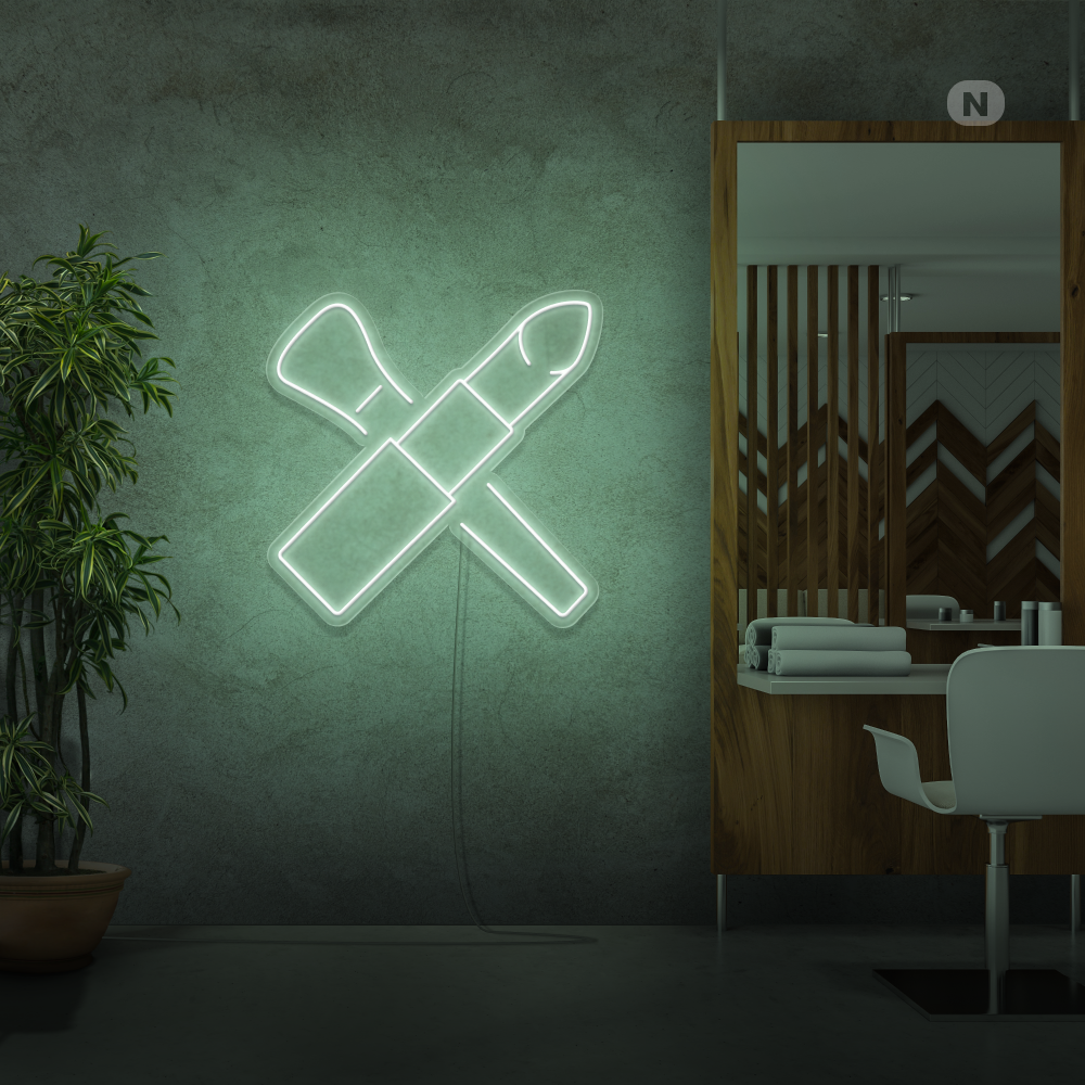 Neonskylt Skönhetskit