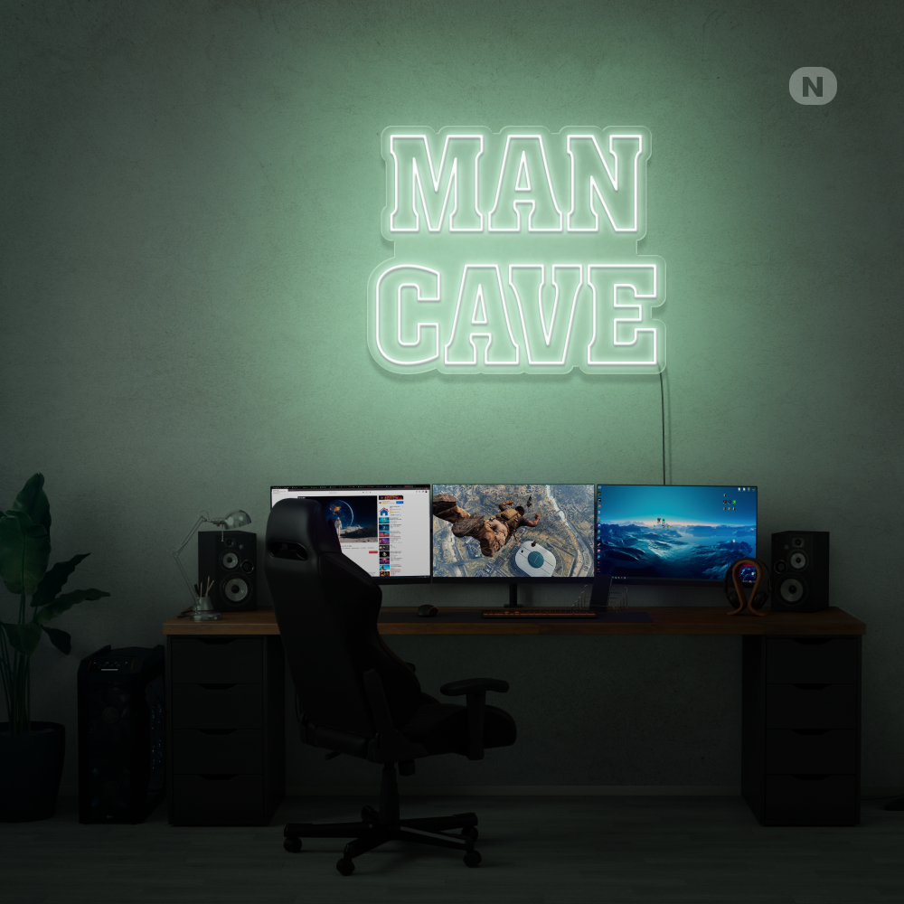 Neonskylt Man Cave