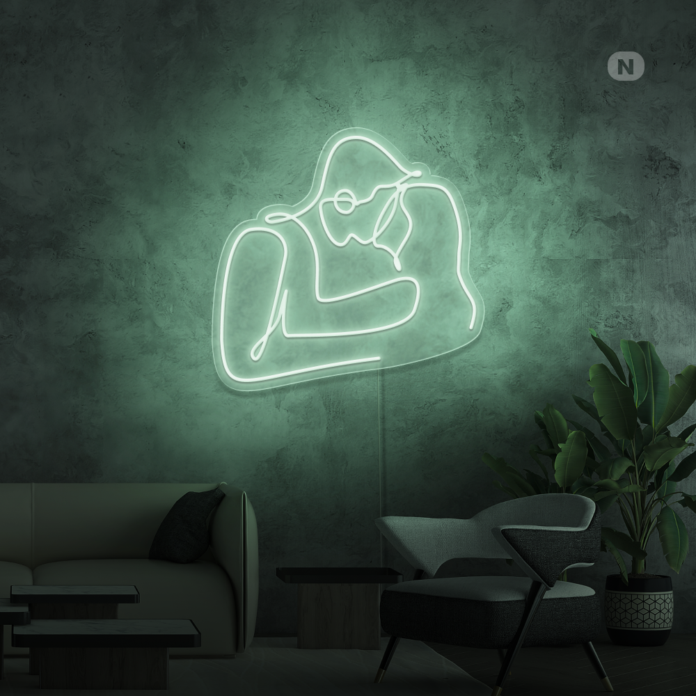 Neonskylt Kärlekspar