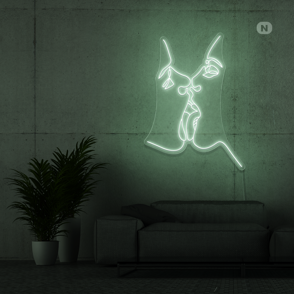 Neonskylt Dela kärleken