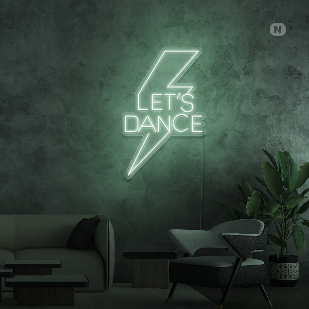 Neonskylt Let's Dance
