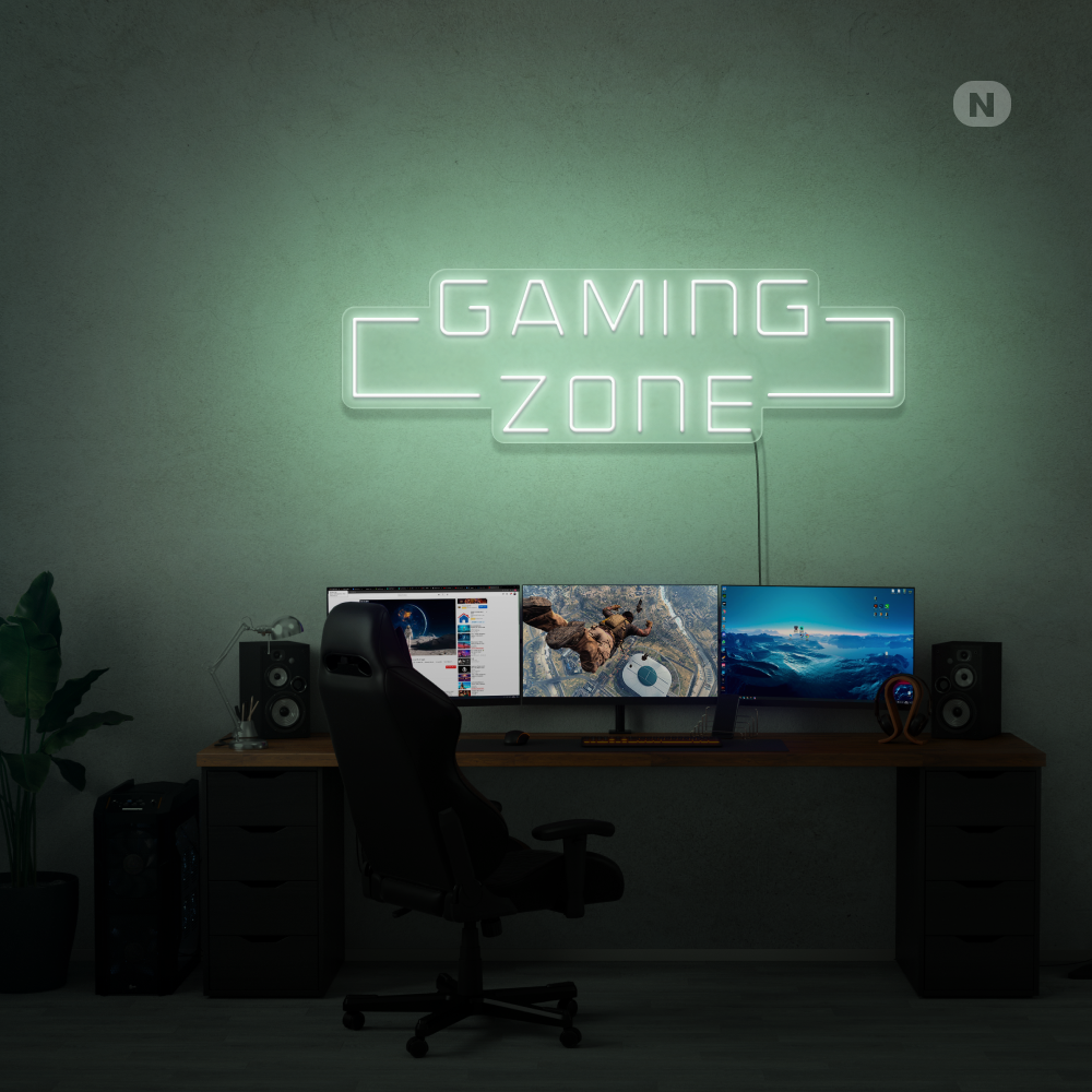 Neonskylt Gaming Zone