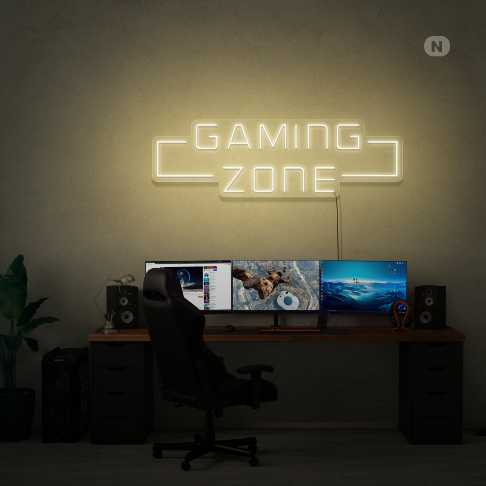 Neonskylt Gaming Zone