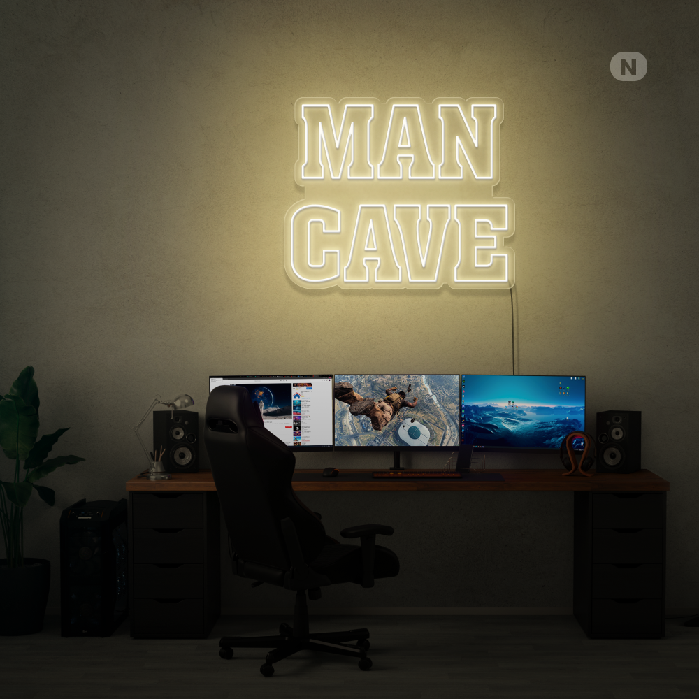 Neonskylt Man Cave