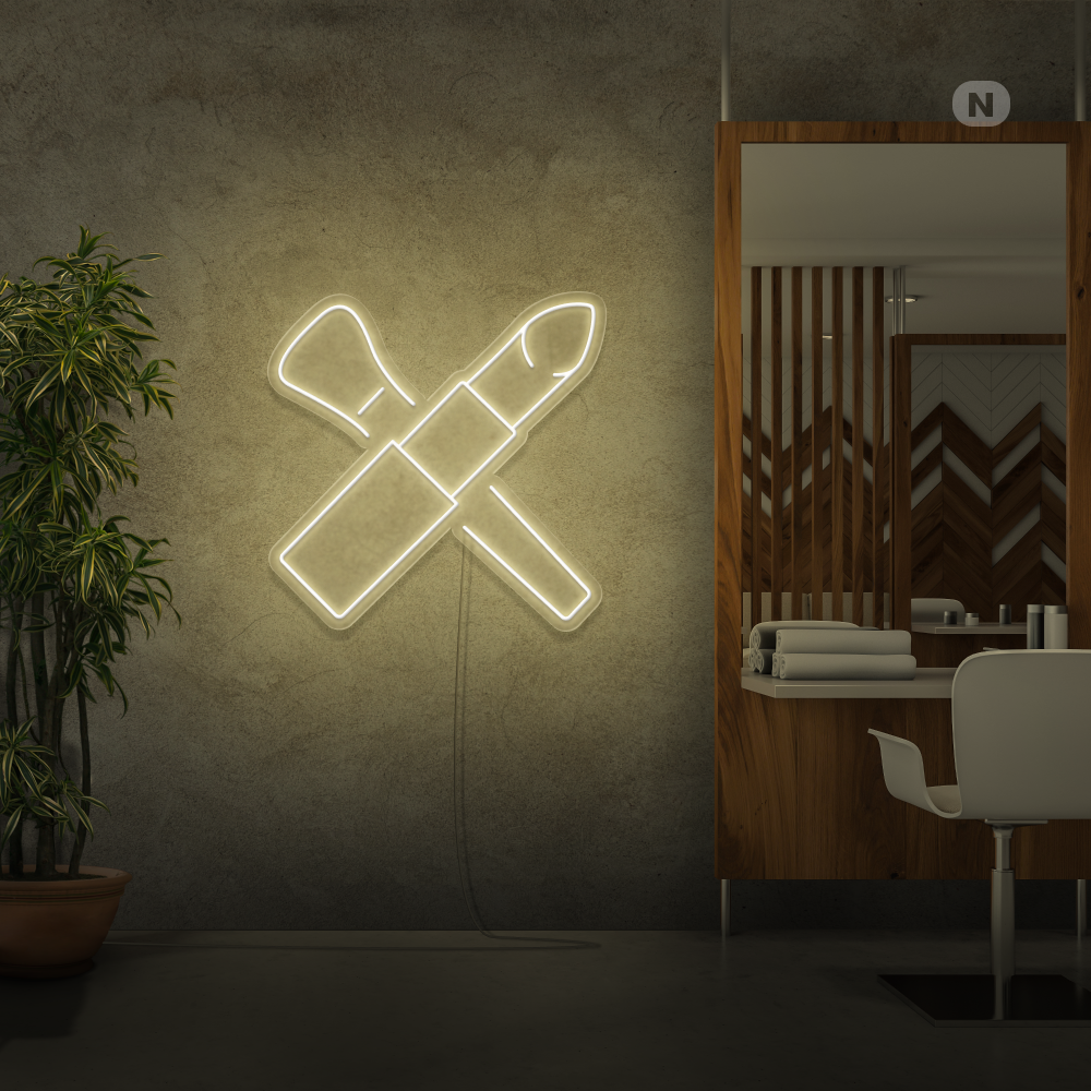 Neonskylt Skönhetskit