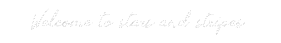 Anpassad neon: Welcome to st...