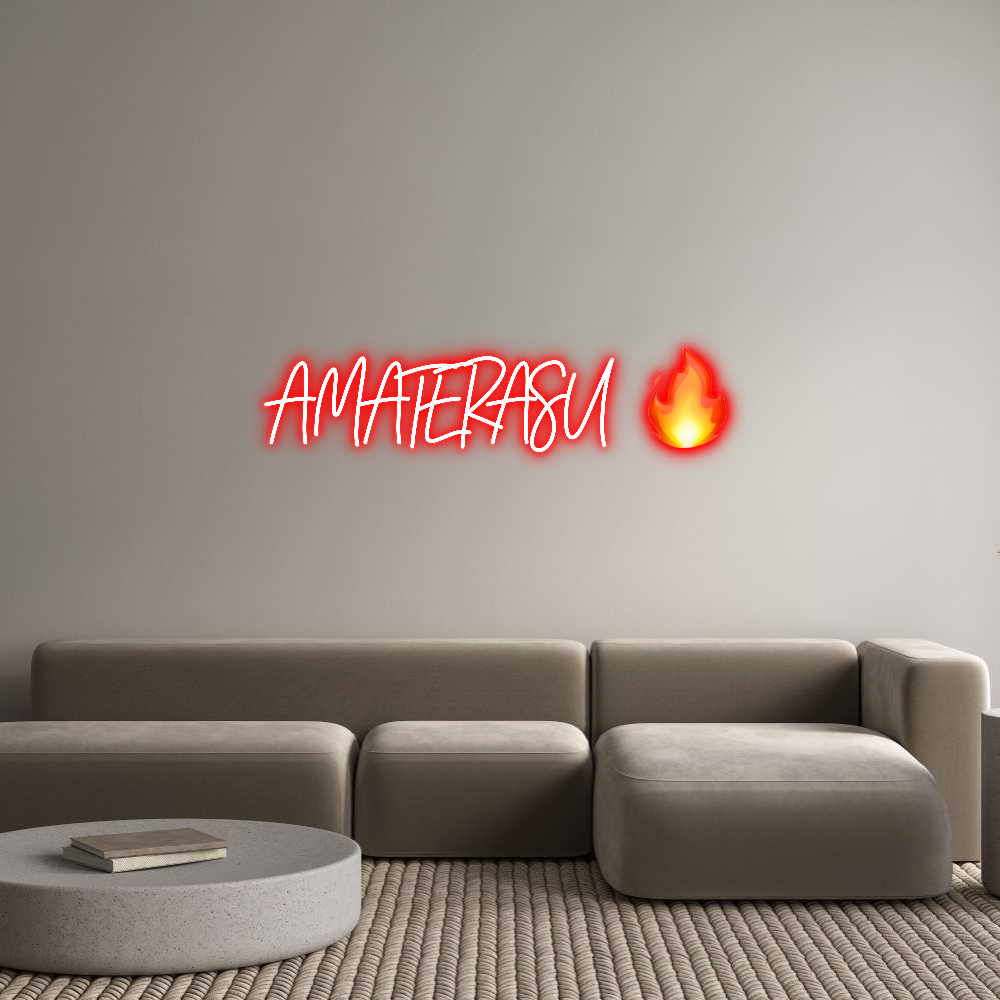 Anpassad neon: AMATERASU 🔥