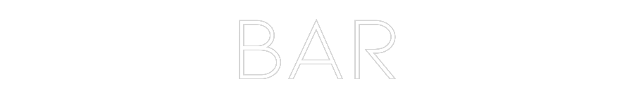 Anpassad neon: BAR