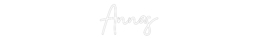 Anpassad neon: Annas