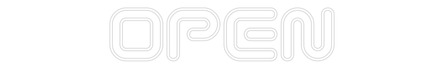 Anpassad neon: OPEN