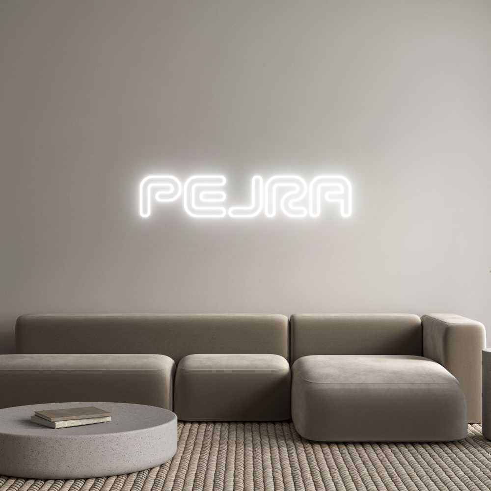 Anpassad neon: PEJRA